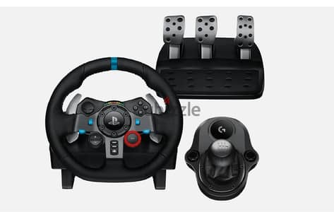 Gaming Racing Steering Wheel Hand Shifter Pedals for PS5 PS4 PC