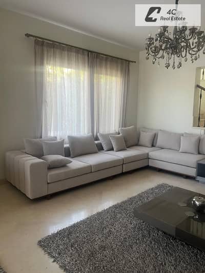 Under market price standalone villa for sale 280 m fully furnished with furniture ready to move Prime location open view landscape in Uptown Cairo New