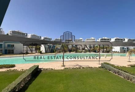 First use chalet Lagoon view -Fully furnished for sale Prime location in  Fouka bay - north coast