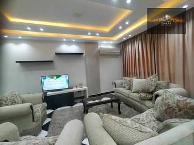 شقة مفروشة للإيجار بأفضل سعر - واجهة - أسانسير - سوبر لوكس - شارع رئيسي - شيراتون المطار
