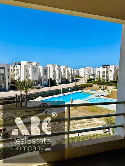 Chalet for rent in Amwaj, North Coast - great deal   2 bedrooms, 2 bathrooms   Fully air-conditioned   2nd floor, pool view