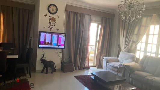 شقه مفروشه للايجار النرجس عمارات امام مسجد المصطفى