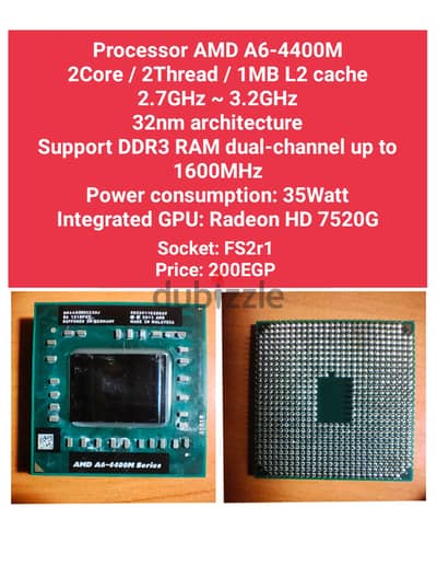 AMD A6-4400m