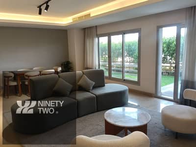 Ground Floor Apartment with Private Garden for Rent in Festival Living – Cairo Festival City
