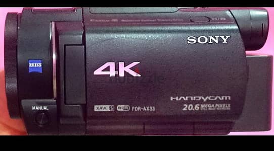 سوني هاند كام sony 4k HDR -AX33