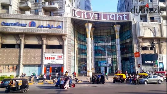 For rent, an apartment in El Sayouf, super lux, fully equipped, open view, not obstructed on Mostafa Kamel street, above Carrefour City Light.