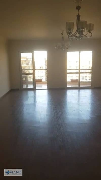 Unfurnished 180 sq m apartment for rent in Al Rehab, Block 130, with kitchen, air conditioning, and water heaters.
