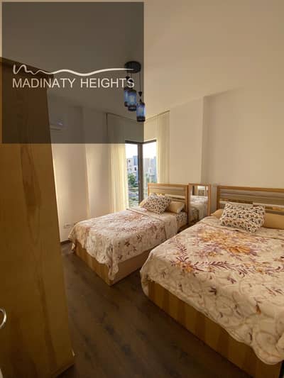 Furnished apartment for rent in Madinaty B8 | 77m | Third floor | Two rooms | Fully air-conditioned | Very prime location