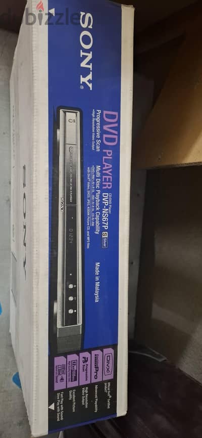 جهاز سوني مشغل dvd جديد