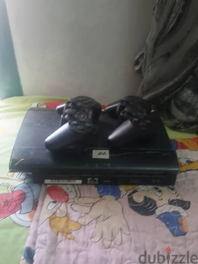 جهاز العاب PS3 سوبر سليم 500 جيجا مهكر + 40 لعبة + 2 دراع | الجيزة