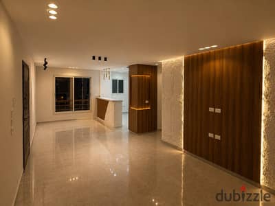 For sale in my city, a 143m apartment in a luxury ultra-super condition with a wide garden