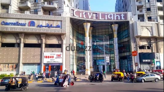 Super Lux Apartment for Sale at Carrefour City Light Towers, Al-Suyouf, Mustafa Kamel Street with Amin Hassouna, All Meters Licensed at an Attractive Price