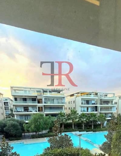 Apartment for rent semi furnished with private pool in lake view residence Golden square