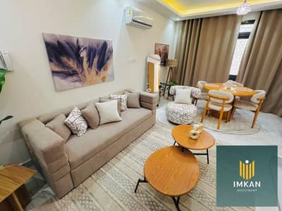 Prime location chalet, fully furnished and equipped, ready for immediate occupancy, 10-year payment plan available, for sale in Ain Sokhna.