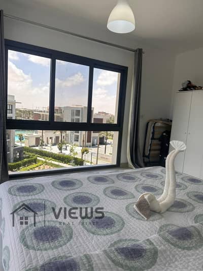 Chalet for sale 100M 2 bedroom fully furnished side canal view prime location Marassi