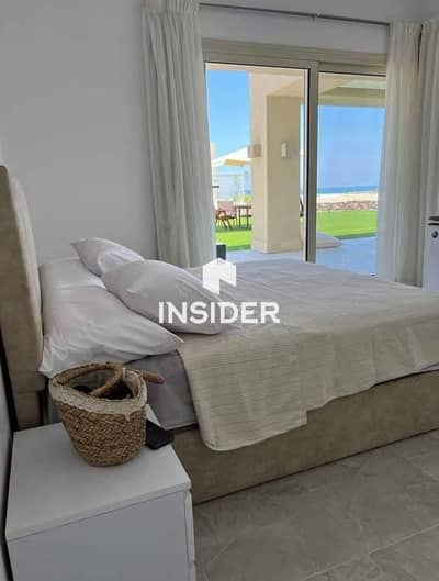 Fully finished 65-square-meter chalet in Ras El Hekma North Coast