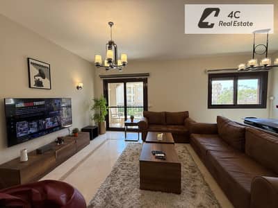 For rent: 3-bedroom apartment, fully finished with air conditioning, in Mivida, Fifth Settlement, close to all services, lowest monthly rent