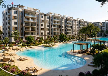 With a down payment starting from 300,000 and a monthly installment of up to 18,000, own a 3-room apartment with delivery in two years in the strongest location in Al-Obour, directly on Line 10 with a view of lakes and landscaping.