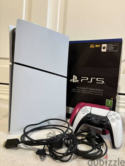 Playstation 5 Digital Edition Used بلايستيشن ٥ النسخه الرقميه مستعمل