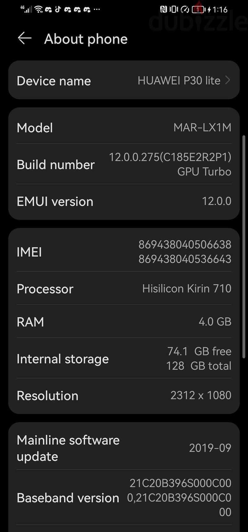 Huawei P30 Lite 2