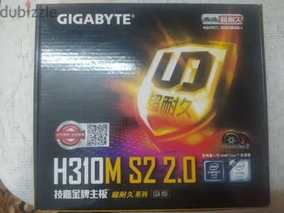 بندل جيل تاسع Core i3 9100F مع المروحة + بوردة Gigabyte H310M بالعلبة