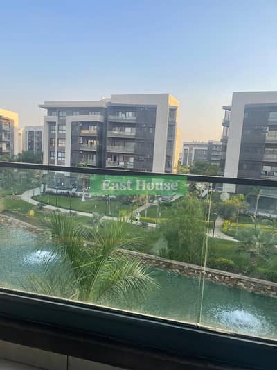 Furnished for rent in Prevado Madinaty Compound, 178 sqm apartment directly on the lakes, modern furniture, wi fi near services and the market
