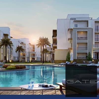 Apartment for Sale in Sodic October Plaza – 6 October  Resale | Open View Next to the Swimming Pool