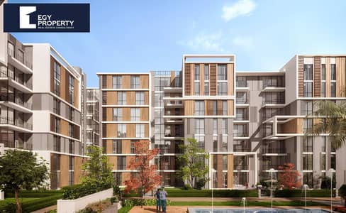 Apartment For Sale Landscape view 2BR Special View in Haptown - Mostakbal City