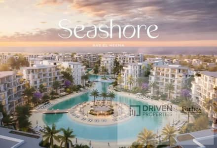 Super Lux Chalet with Direct Sea View for Sale by Installments in Sea Shore Hyde Park North Coast Ras El Hekma
