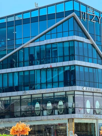 Finished ground floor shop in Ritzy Plaza El sheikh zayed in a prime location