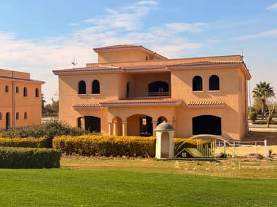 Own a luxurious villa opposite the Four Seasons Hotel with a breathtaking view of the lakes and golf course in Madinaty VG2