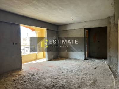 RTM 152m semi finished apt sale at loaloa New Cairo