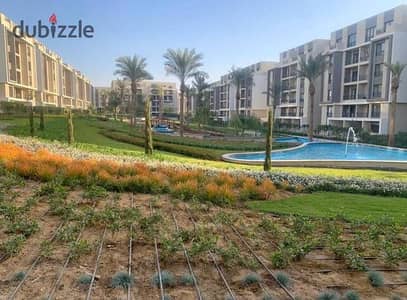 شقه 2غرفه  متشطبه بالتكييفات للبيع في فيفث سكوير المراسم بسعر لقطه بمقدم واقساط وباميز لوكيشن بالتجمع الخامس