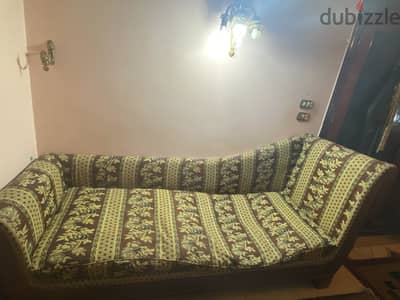 كنبة غرفه كبيرة انجليزي و كنبة فرنساوي صغيرة