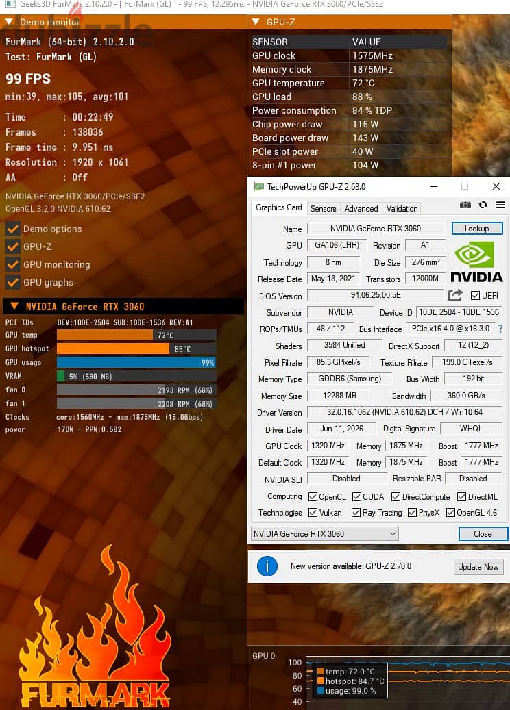 RTX 3060 12GB  8