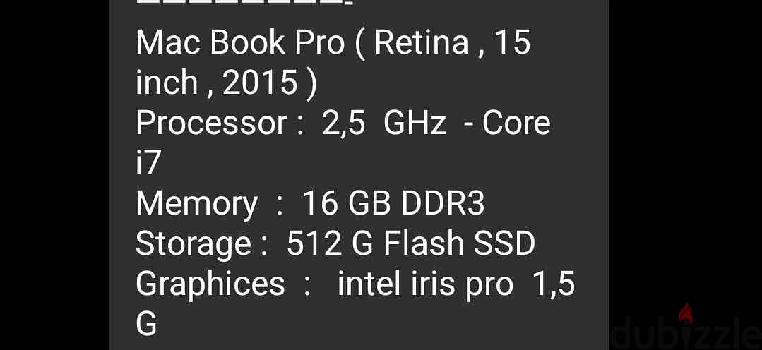 Mac book pro 2