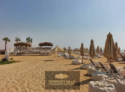 Last villa for sale in Azha Sokhna with a distinctive view in the compound and a garden area of 350 sqm