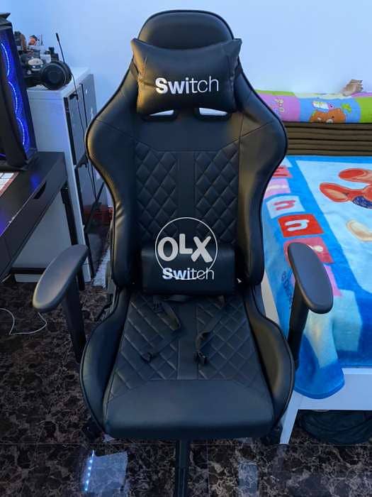 New Gaming Chair (BLACK) كرسي جايمنج جديد (اسود) 1