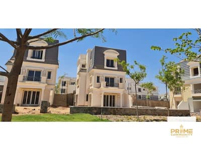 Hot deal Villa for sale in Mountain view chill out without finishing , lowest price ,prime location and facing north 6 October city