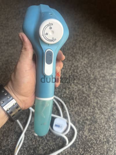 تيفال مكوي بخار محمولة مع قطعة تنظيف ملابس