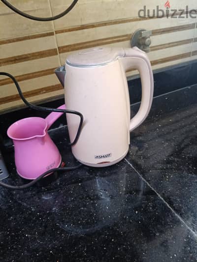 كاتل وماكينه قهوه بالكهرباء