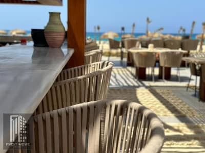 Hot Deal Fully Finished  Chalet  for Sale in Gaia Village, Ras El Hekma Prime Location on the North Coast