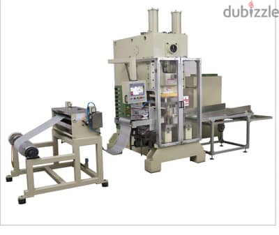 Foil dishes machine جهاز تصنيع اطباق فويل