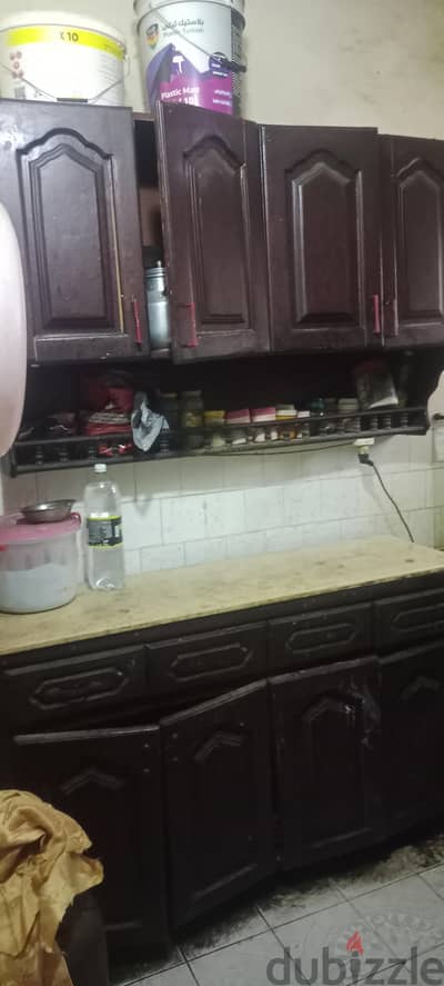 مطبخ قطعتين بالرخام
