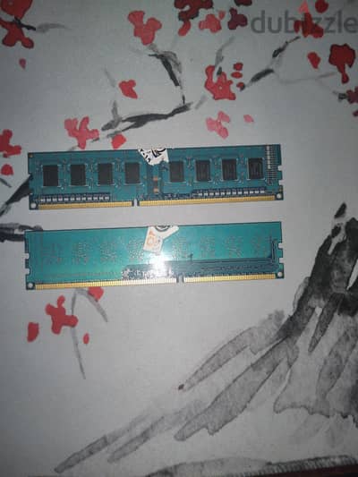 رامات DDR3 2GB مستعملة للبيع كقطع غيار أو للتجربة