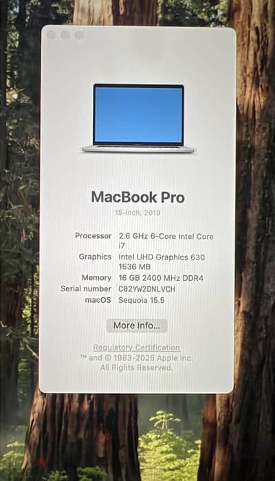 MacBook Pro 2019