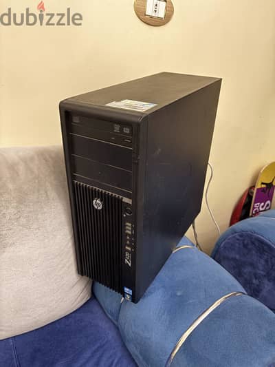 كيسة جيمنج ومونتاج كاملة HP Z420 | كارت RX 470 | رام 12