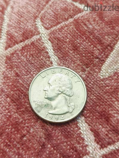 عملة أمريكية أصلية ربع دولار Quarter Dollar 1994 للبيع