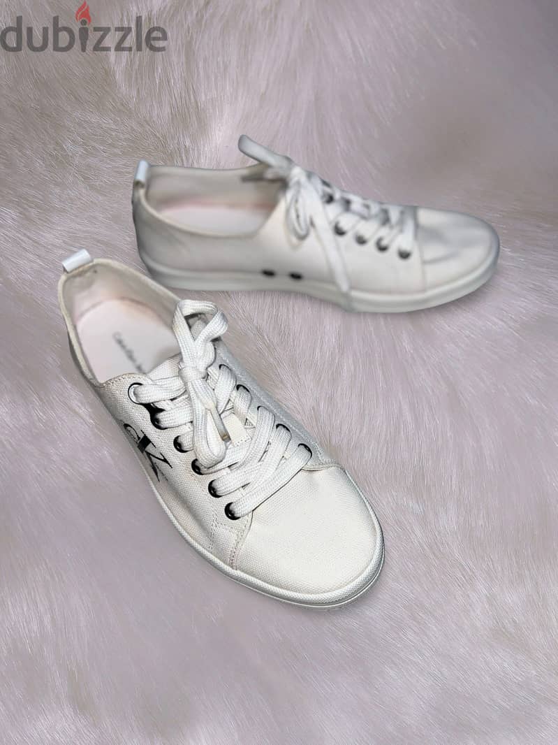 Authentic Calvin Klein Canvas Sneakers 5