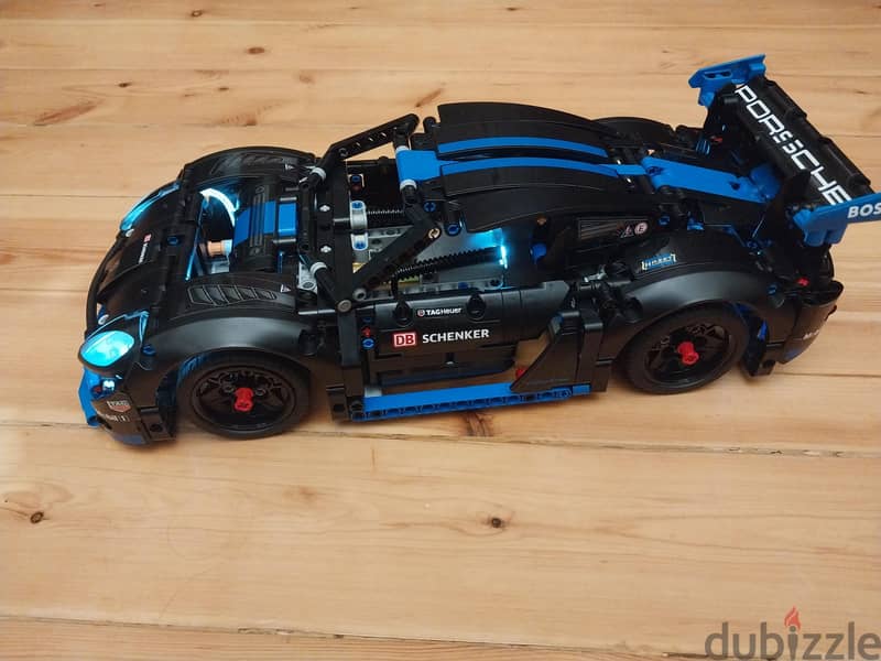 Lego technic Porsche gt4 e-performance used like new without stickers 3